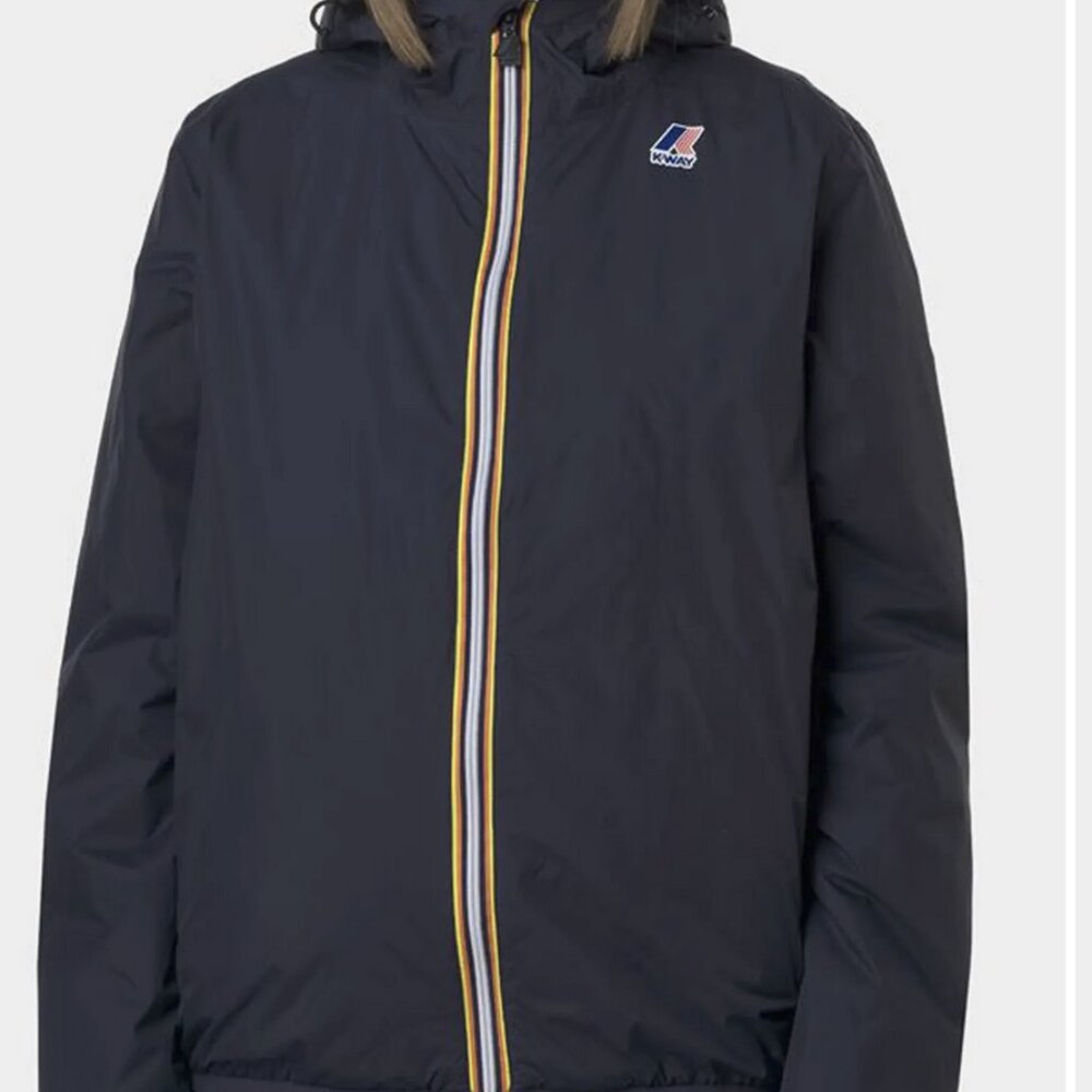 NWT Le Vrai 4.0 Claude Navy Warm Water Repellent Jacket size small